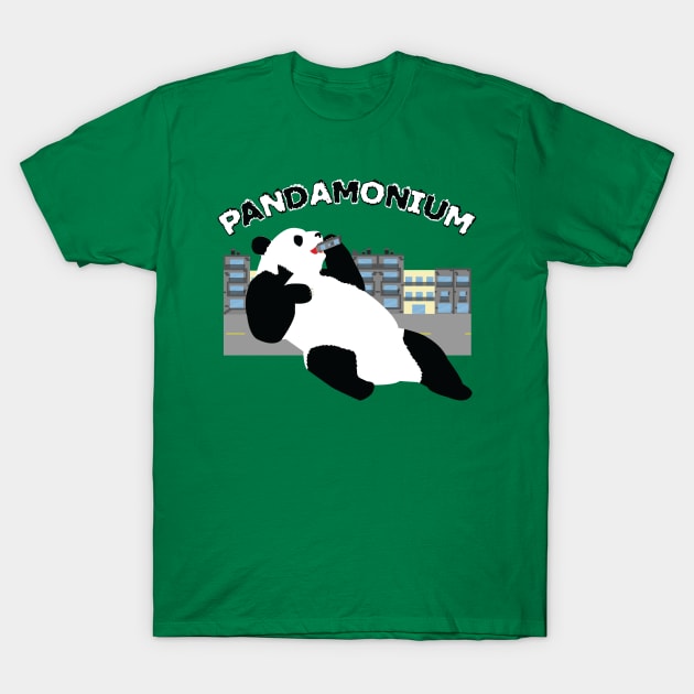 Pandamonium T-Shirt by FlyNebula